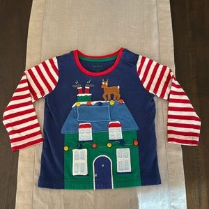 Boden Holiday flap shirt size 18-24 months